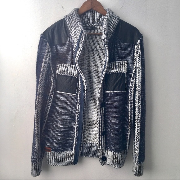 Men’s Cardigan knit sweater - Picture 6 of 9